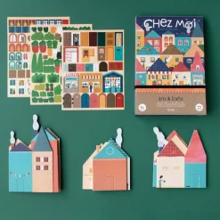 Escenarios con pegatinas Calles y casas (185) - Londji