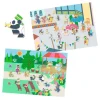 Escenarios con pegatinas reutilizables Charanga - Djeco