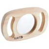 Espejo de madera plano con mangos 18 cm - TickiT