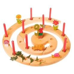 Espiral de madera para cumpleaños y adviento - Grimm's