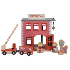Estación de bomberos para circuito de tren - Little Dutch