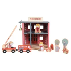 Estación de bomberos para circuito de tren - Little Dutch