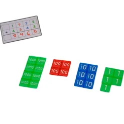 Estampillas/sellos Montessori translúcidos - Sumando Momentos