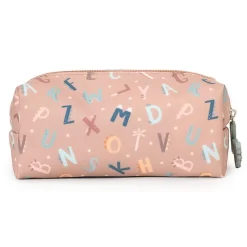 Estuche rectangular Letras Funny Letters - Tutete