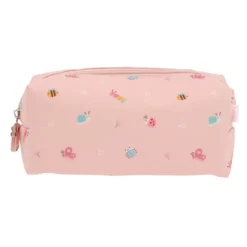 Estuche rectangular rosa insectos Bugs - Tutete