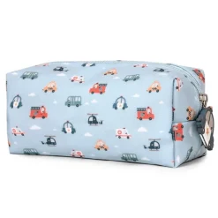 Estuche rectangular Vehículos City Cars - Tutete