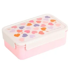 Fiambrera bento Corazones 1200 ml - A Little Lovely Company