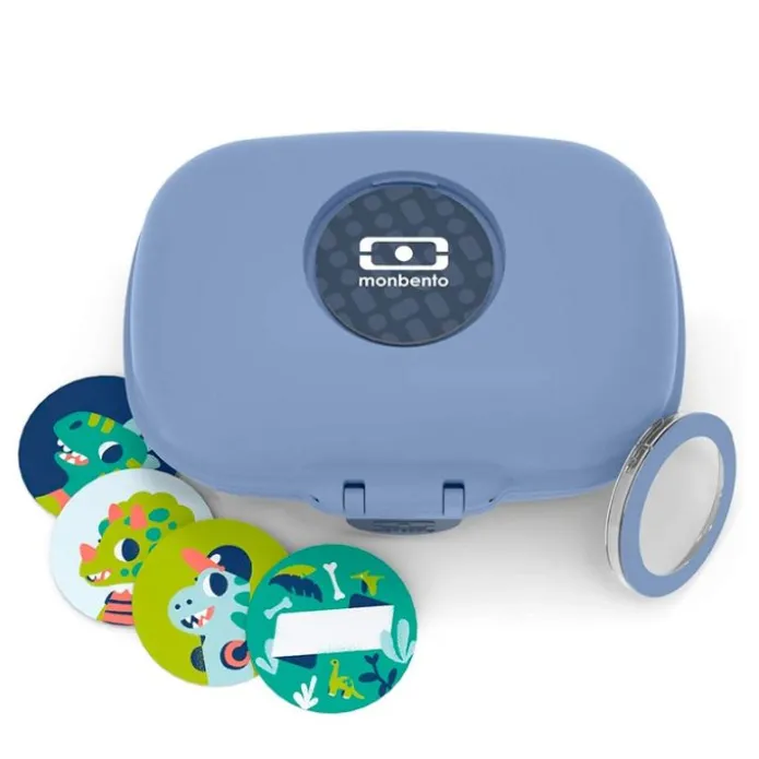Fiambrera compacta azul infinity polipropileno (sin BPA) 600 ml - Monbento