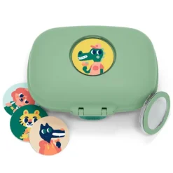 Fiambrera compacta polipropileno verde bosque (sin BPA) 600 ml - Monbento