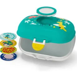 Fiambrera compacta polipropileno verde dinosaurios (sin BPA) 600 ml - Monbento