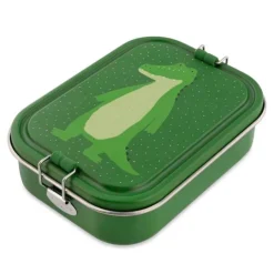 Fiambrera de acero inoxidable verde caimán 1,2 L - Trixie