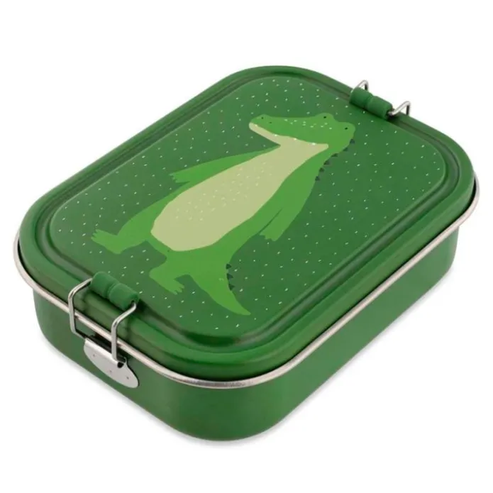 Fiambrera de acero inoxidable verde caimán 1,2 L - Trixie