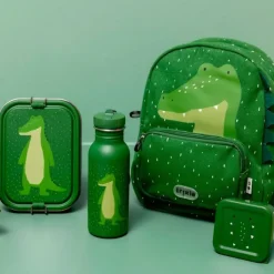 Fiambrera de acero inoxidable verde caimán 1,2 L - Trixie