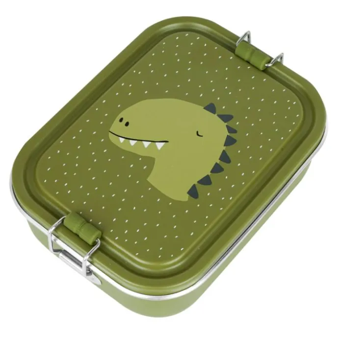 Fiambrera de acero inoxidable verde dinosaurio 800 ml - Trixie