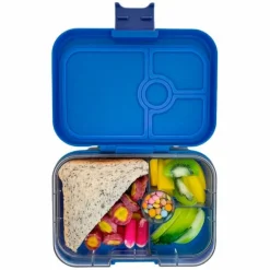 Fiambrera de tritán (sin BPA) con 4 compartimentos Panino Tiburón - Yumbox