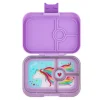 Fiambrera de tritán (sin BPA) con 4 compartimentos Panino Unicornio - Yumbox