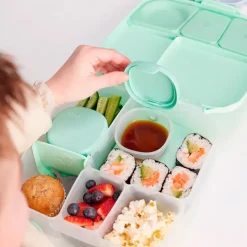 Fiambrera Lunchbox con gel refrigerante verde menta 2 l - B.Box