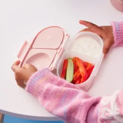 Fiambrera Snackbox rosa pastel 350 ml - B.Box