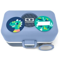 Fiambrera triple compacta azul infinity polipropileno (sin BPA) 800 ml - Monbento