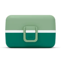 Fiambrera triple compacta polipropileno verde bosque (sin BPA) 800 ml - Monbento