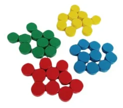 Fichas para clasificación de colores (40) - Montessori