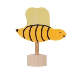 Figura abeja de madera para calendario anual y espiral de celebración - Grimm's