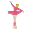 Figura bailarina de madera para calendario anual circular y para espiral - Grimm's