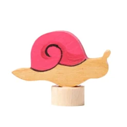 Figura caracol de madera para calendario anual y espiral de celebración - Grimm's