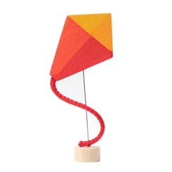 Figura cometa de madera para calendario anual y espiral de celebración - Grimm's