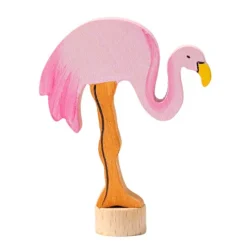 Figura flamenco de madera para calendario anual y espiral de celebración - Grimm's