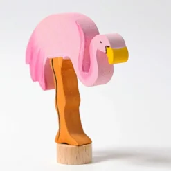 Figura flamenco de madera para calendario anual y espiral de celebración - Grimm's