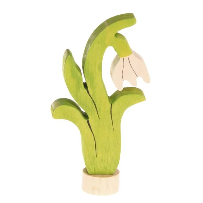 Figura flor de madera para calendario anual circular y para espiral - Grimm's