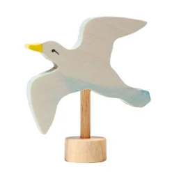 Figura gaviota de madera para calendario anual y espiral de celebración - Grimm's