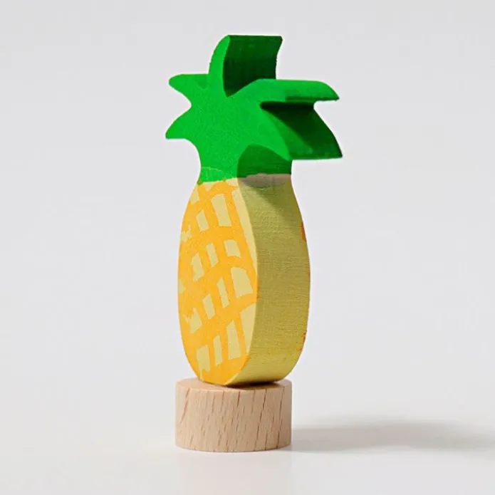 Figura piña de madera para calendario anual circular y para espiral - Grimm's