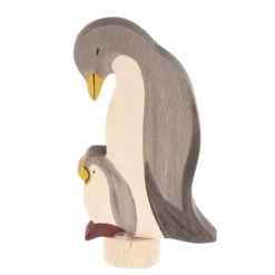 Figura pingüino de madera para calendario anual circular y para espiral - Grimm's