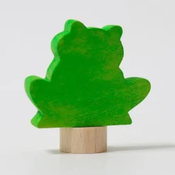 Figura rana de madera para calendario anual circular y para espiral - Grimm's