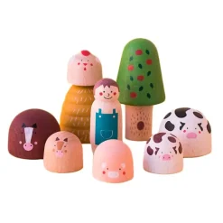 Figuras de madera Granja (10) - Londji