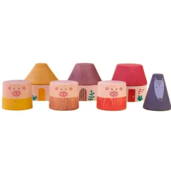 Figuras de madera Los 3 cerditos (13) - Londji
