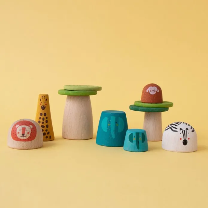 Figuras de madera Sabana (12) - Londji