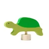 Figura tortuga de madera para calendario anual y espiral de celebración - Grimm's