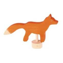 Figura zorro de madera para calendario anual circular y para espiral - Grimm's