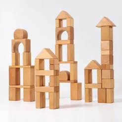 Formas geométricas de madera natural (60) - Grimm's