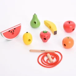 Frutas de madera para coser (8) - TickiT