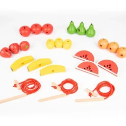 Frutas y verduras de madera para coser (24) - TickiT