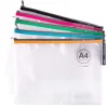 Funda con cremallera para fichas A4 - Apli