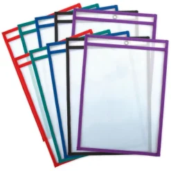 Funda de borrado en seco para fichas A4 Escribe y Borra