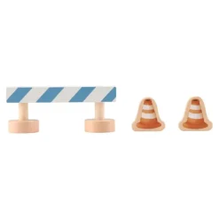 Furgón de policía con muñecos y accesorios de madera - Little Dutch