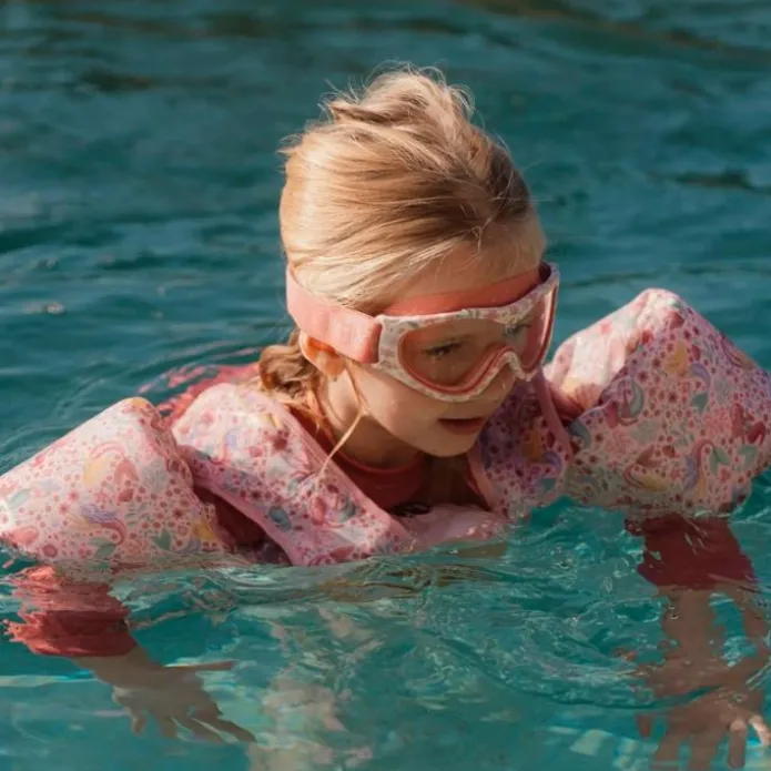Gafas de buceo rosas flores - Little Dutch