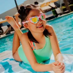 Gafas de natación Corazón Daisies at Dawn - Bling2O