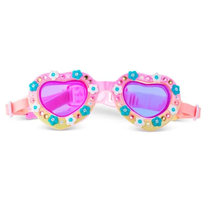 Gafas de natación Corazón Daisies at Dawn - Bling2O